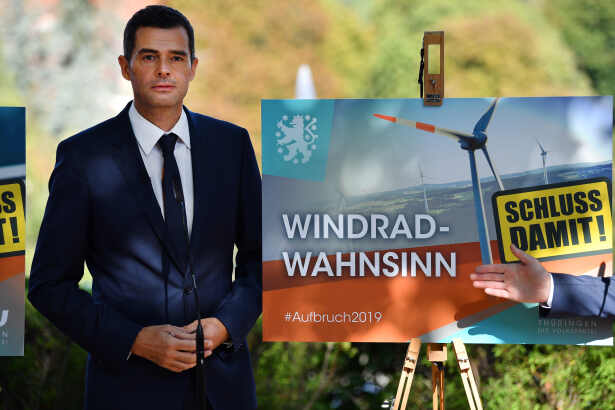 CDU Wahlplakat Windradwahnsinn 2019